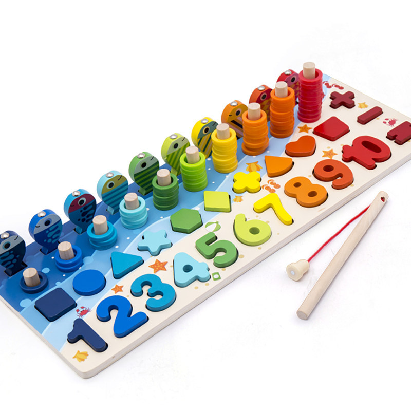 Tavola puzzle in legno didattica